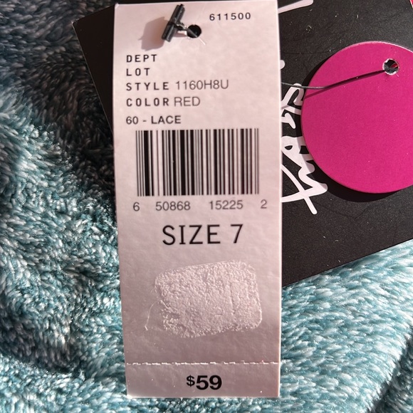 By By red lace dress, Size 7 - Picture 2 of 2